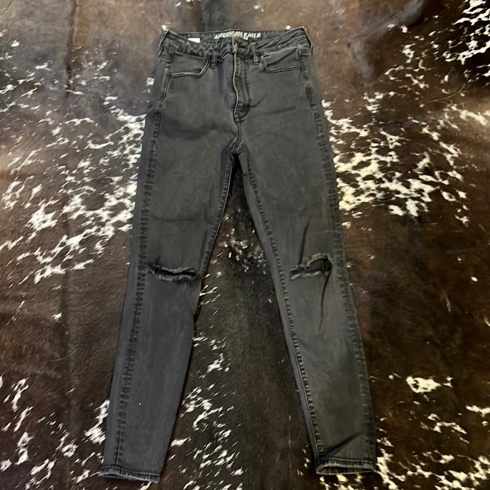 Black American Eagle Jeans